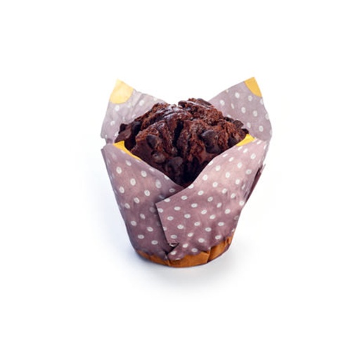 [4231] 7508 Muffin Met Chocolade Large La Lorraine 18 x 100 gr