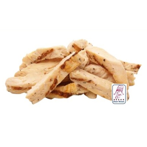 [15094] Kipfilet Geroosterd En Gesneden In Reepjes 10/12mm 4 X 2.5 Kg Halal
