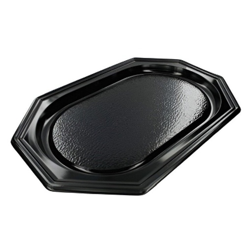 [5924] Plastiek Catering Schaal Zwart Depa 550mm 10st
