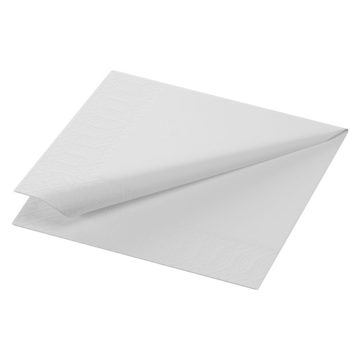 [DUN104] Servetten 24 x 24 cm 2-laags Tissue Wit Duni 300 st