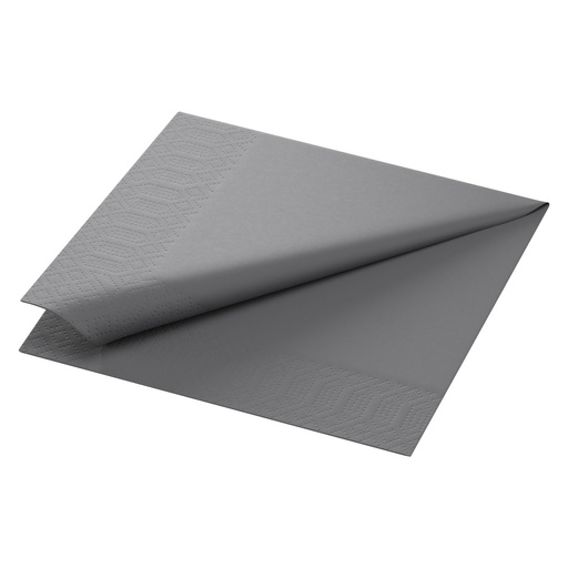 [DUN116] Servetten 33 x 33 cm 2-laags Tissue Grijs Duni 125 st