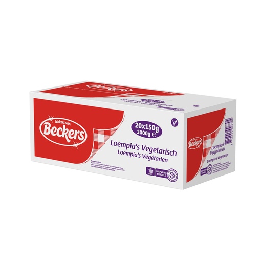 [15608] Loempia Vegetarisch Beckers 20 x 150 gr