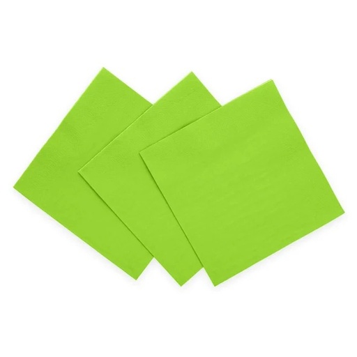 [5835] Lime Servet (40x40) 2lg 100 St