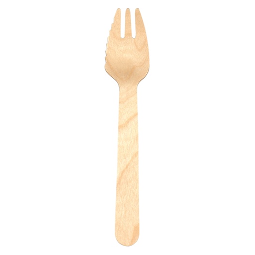 [10468] Snackvork Hout 14cm 1000 Stuks Per Doos