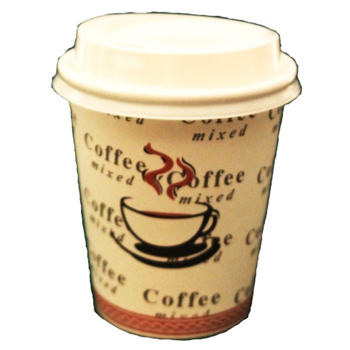 [1082] Koffiebekers Karton 220ml Hot Drinks Cr808tct 50st