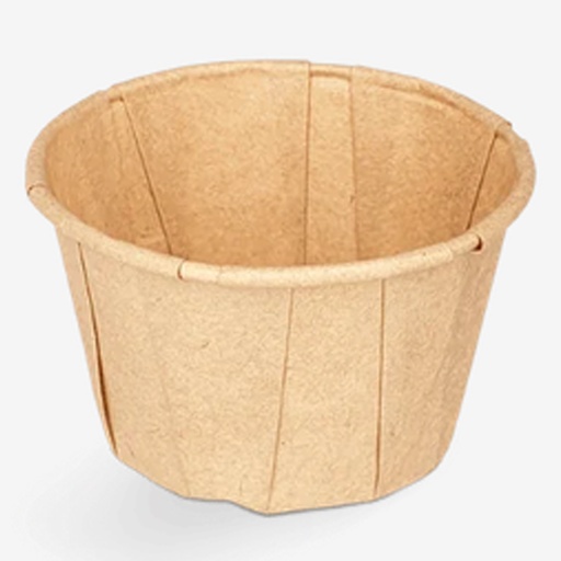 [13204] Sauspotje Papier 60ml Bruin 100st Hardy