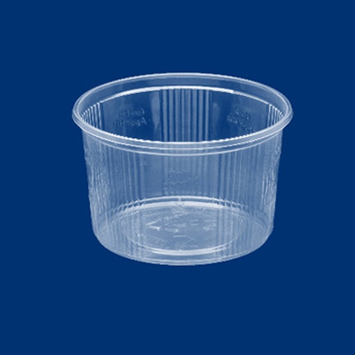 [11049] Slagerbak Rond Serie 101 - 300cc Transp Pp 100 St