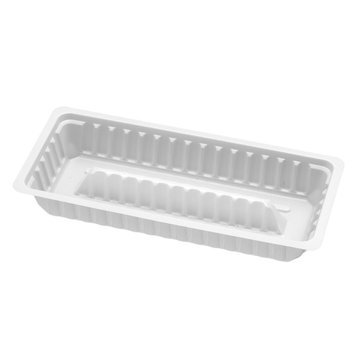 [1003] Ravier en Plastique A12 2 Compartiments 8 x 250 pcs (20,5 x 9,5 x 3 cm)