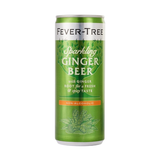 [16453] Fever Tree Sparkling Ginger Beer Cans 12 x 25cl