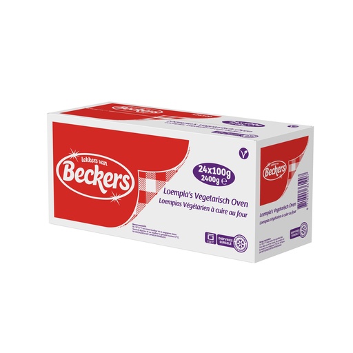 [721] Loempia Oven Vegetarisch Beckers 24 x 150 gr