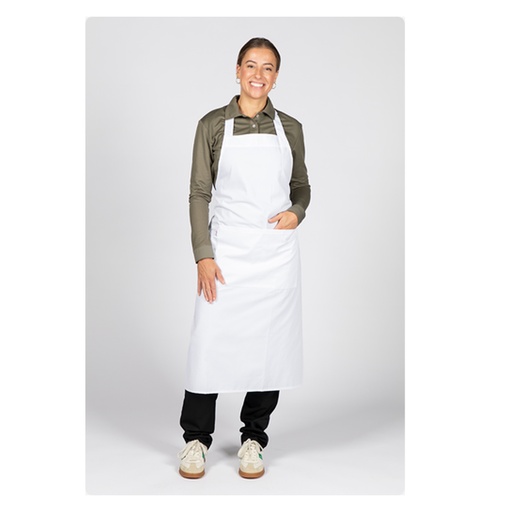 [11098] Cheffix Schort Vita Twill Wit 75x100cm