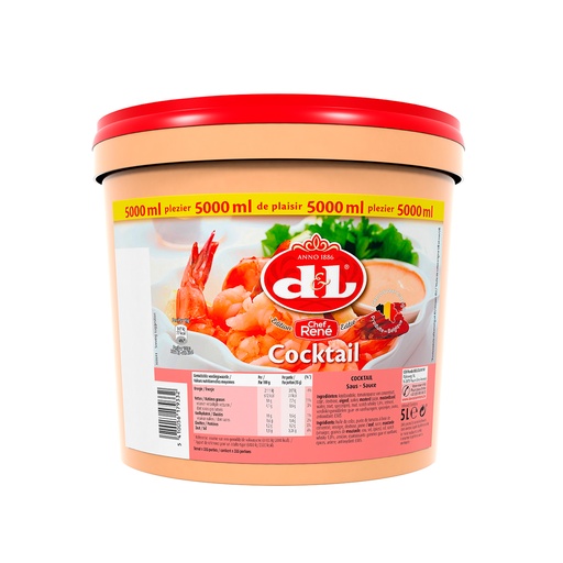 [9420] Cocktail Sauce Chef Rene Devos Lemmens 5 L