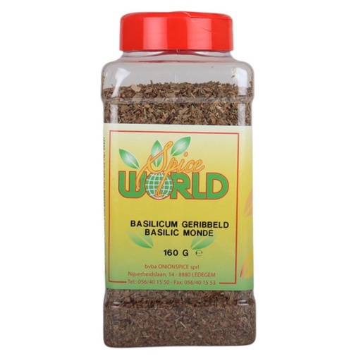 [11578] Basilicum Geribbeld Pet Spice World 160 gr