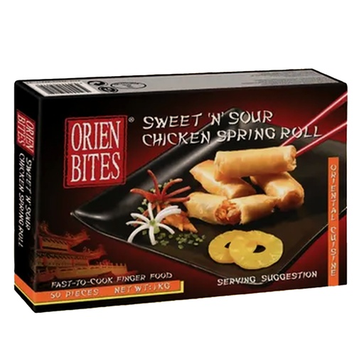 [14309] Sweet N'Sour Chicken Spring Roll 50x20gr Food Empire