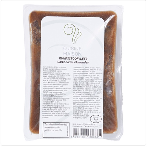 [436] stoofvlees cuisine maison 400gr
