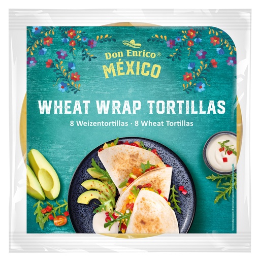 [11541] WRAP TORTILLAS MAIS 8ST 320G DON ENRICO