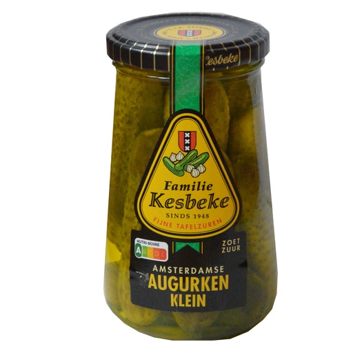 [14383] Augurken Van 't Vat Kesbeke 370 ml 