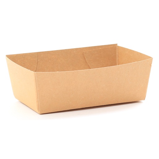 [7545] FRIETBAKJE F1 - 610 ECO KRAFT 250ST (10X6X4CM)
