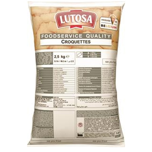 [5040] LUTOSA AARDAPPELKROKETTEN FOODSERV.2,5KG