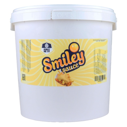 [PR/22644] Smiley Saus Frit is it Emmer 10 L