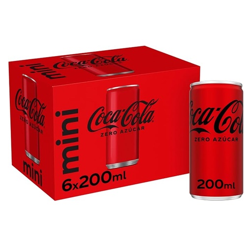 [PR/90040] Coca Cola Zero Mini Canette 24 x 20 cl