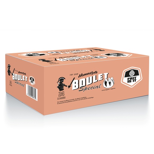 [PR/23784] Gehaktbal Boulet Speciale Frit is it 24 x 140 gr