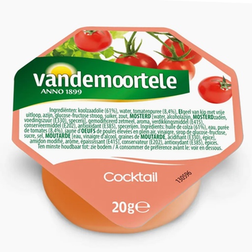 [PR/23940] Cocktail Porties Vandemoortele 120 x 20 ml