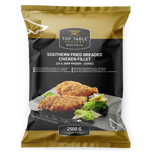 [8150] 1025411 Filet de poulet Southern Fried Top Table 2,5 kg