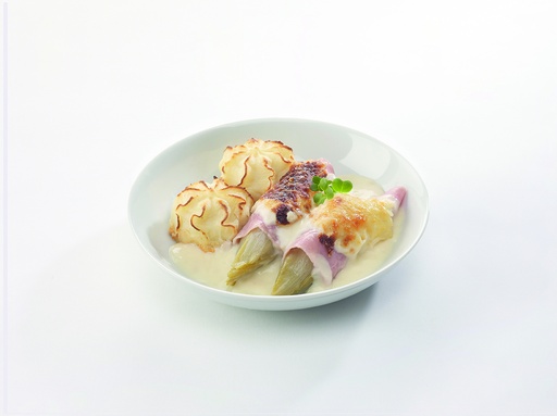 [1844] Witloof met Ham Kaas Puree Deli Meal 500 gr