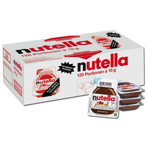 [2352] Nutella Porties 120 x 15 gr