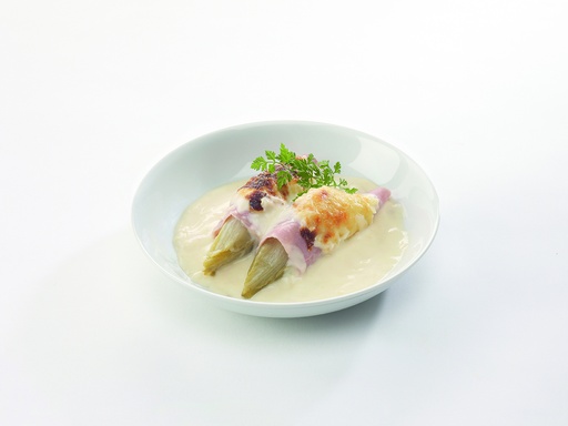 [7577] Witloof Gratin met Ham Delimael 440 gr