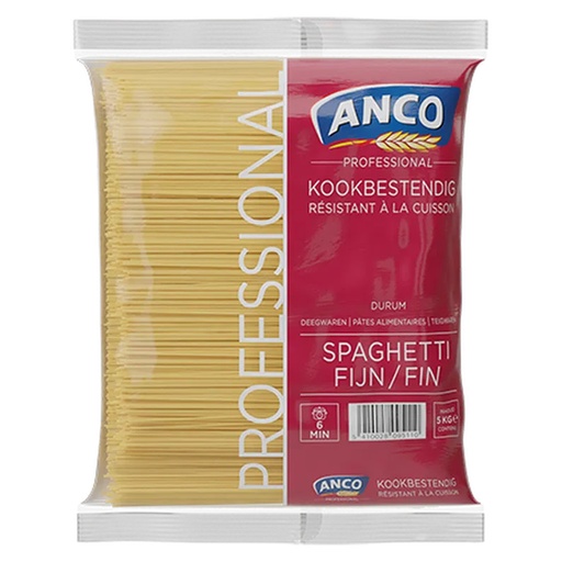 [5648] Spaghetti Fijn Anco Zak 5 kg