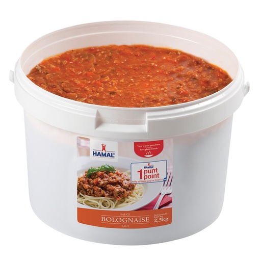 [4193] Sauce bolognaise Hamal – Seau 2,5 kg