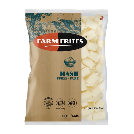 [14944] Aardappel Puree Mash Farm Frites 2,5 kg