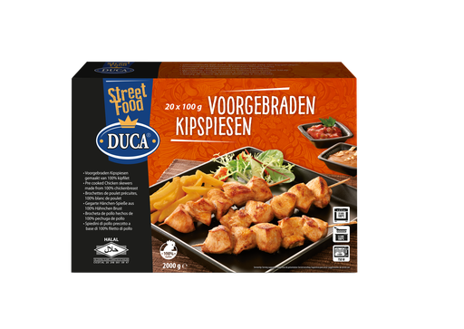 [10284] Kipspiezen Duca 20 x 100 gr