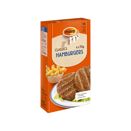 [11158] RTL Hamburger Mora 4 x 70 gr