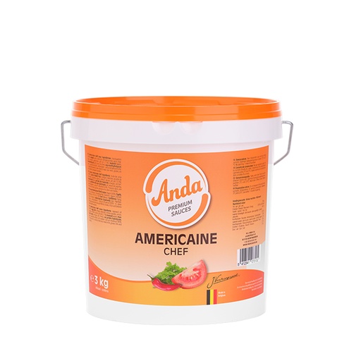 [2810] Americain Saus Chef Anda Emmer 3 L