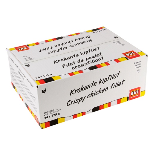 [10485] Filet de Poulet Croquant Ovi 24 x 125 gr