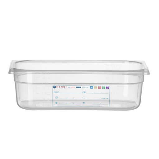 [9151] Bac Gastro 1/3  Hendi - 100 mm 880272
