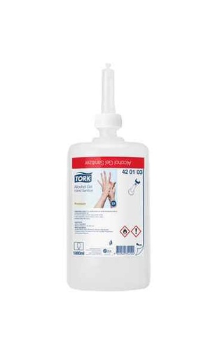 [5334] Tork Alcohol Gel Premium S1 (420103) 1 L