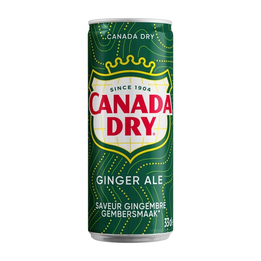 [3219] Canada Dry 4 x 6 x 33 cl