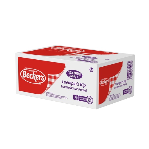 [726] Loumpia Filet De Poulet Beckers 12 x 200 gr