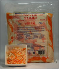 [8913] Surimi Chunk Paprika Crab 1 kg