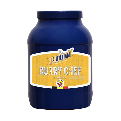 [1564] Curry Saus Chef La William Pet 3 L
