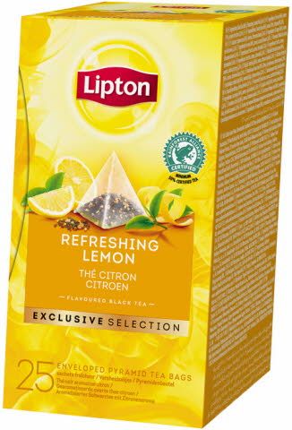[6968] Lipton Thee Citroen Excl. Sel. Pyramide 25 st