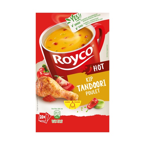 [5765] Royco Minute Soup Tandoori Kip 20 st