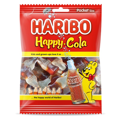 [5751] Cola Bouteilles Haribo 28 x 75 gr