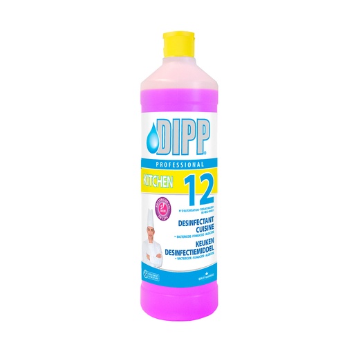 [3821] Desinfectant Cuisine Dipp (12) 1 L