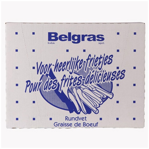 [2451] Graisse de Boeuf Belgras 4 x 2,5 kg