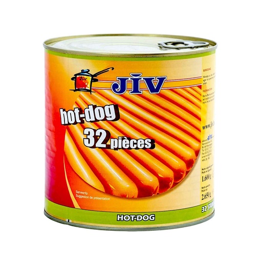 [249] Hot Dog Jiv 32 x 50 gr